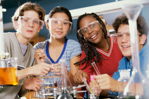 A picture of science students 